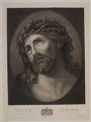 Ecce Homo, by Timothy Stansfield Engleheart, 1850