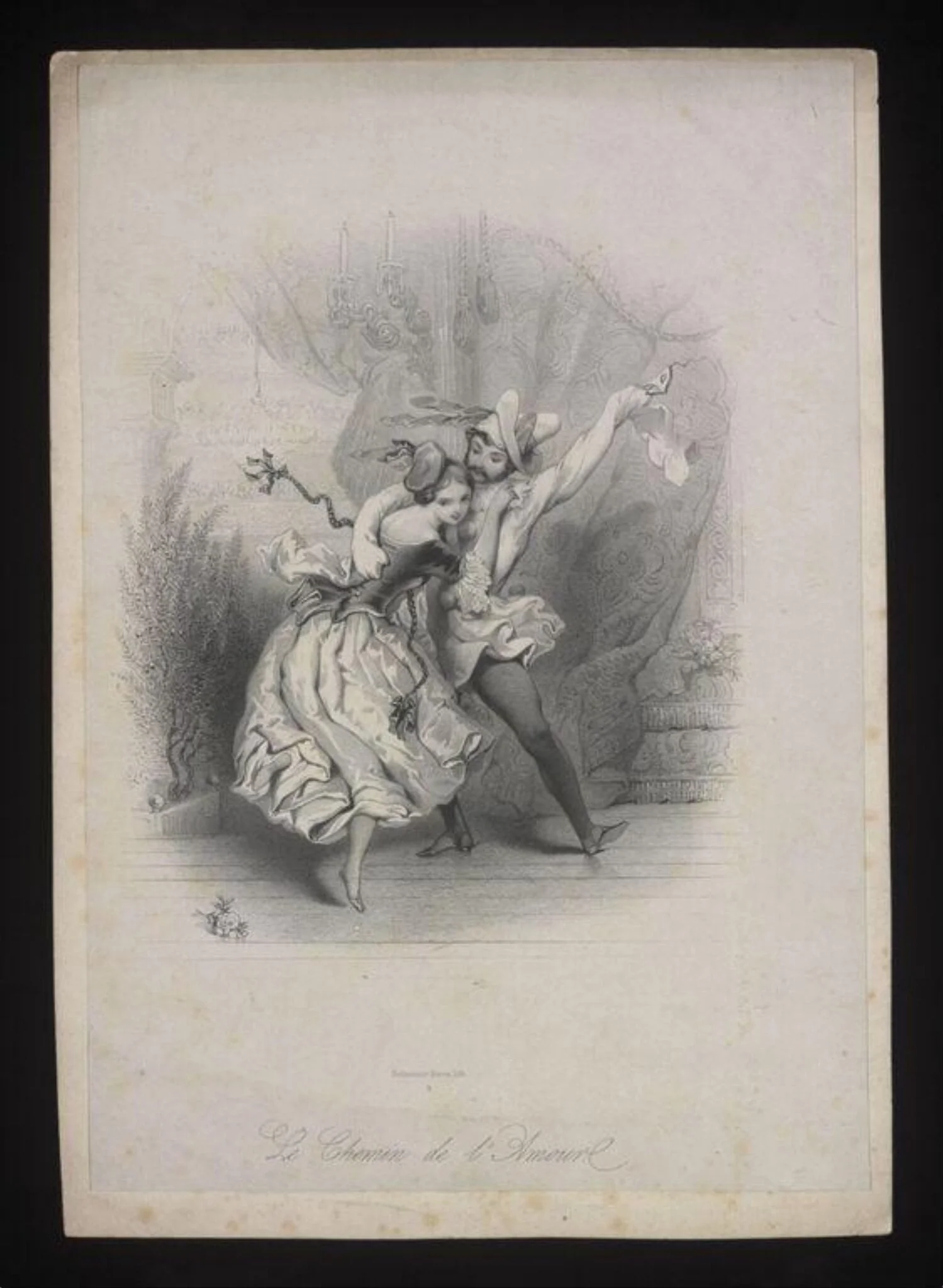 "Le Chemin de l'Amour.", detail