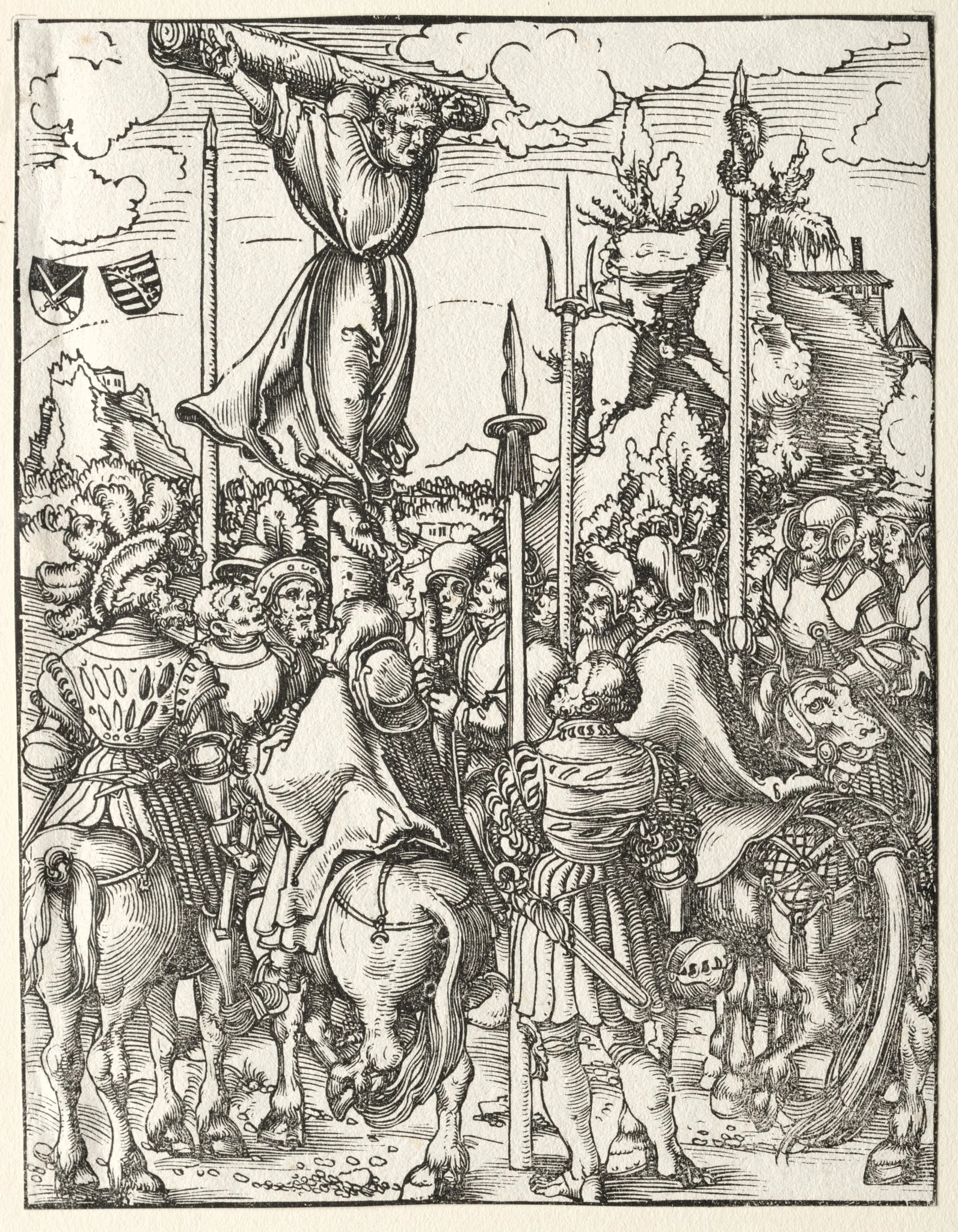 Martyrdom of St. Philip, detail