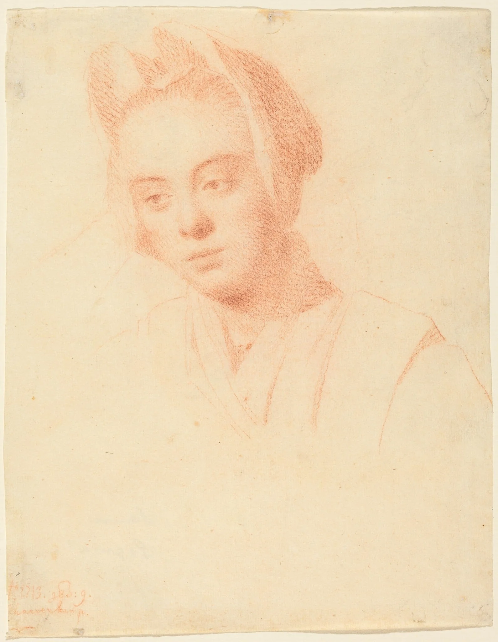 The Artist's Wife Esther, detail