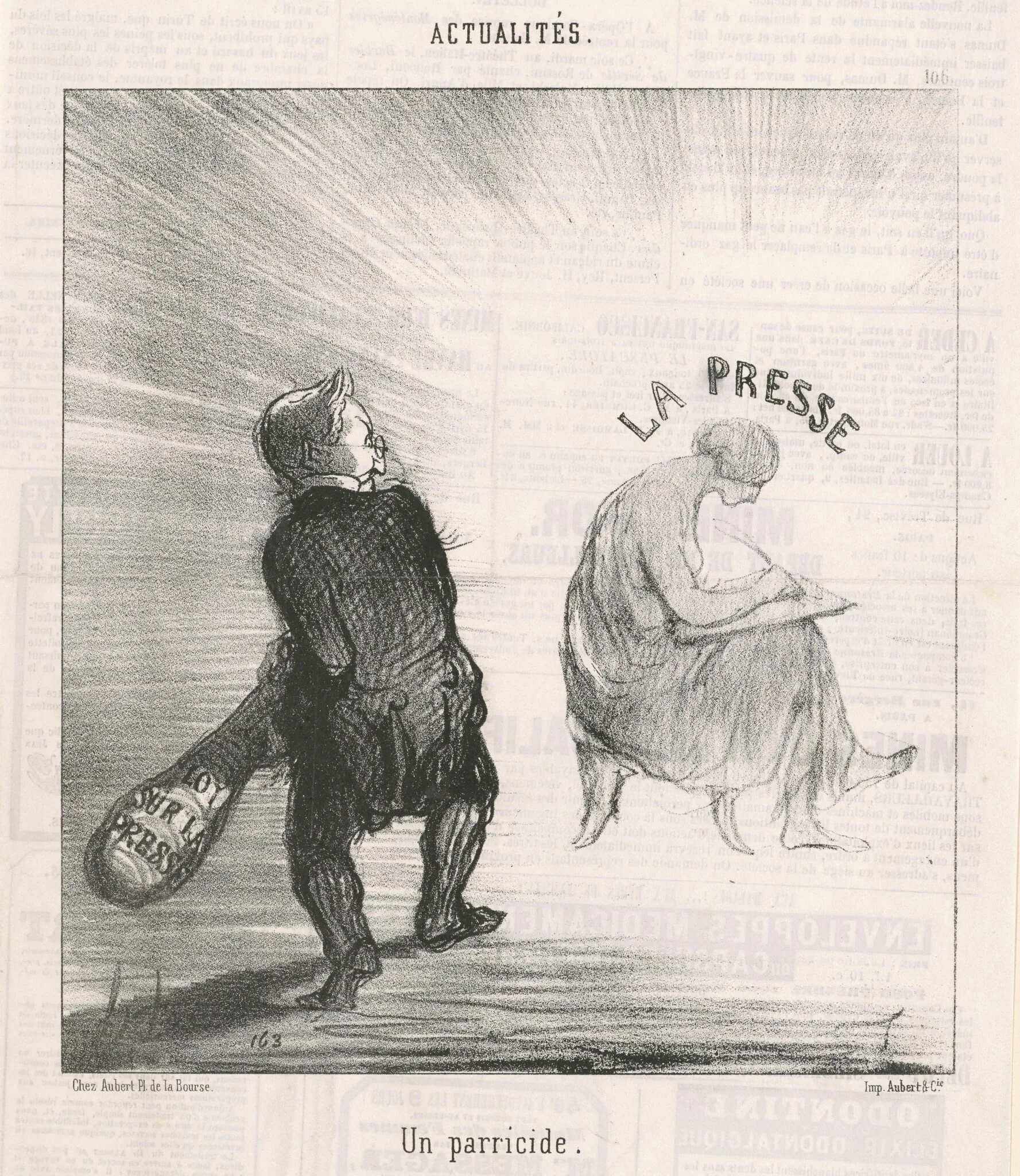 Un parricide, detail
