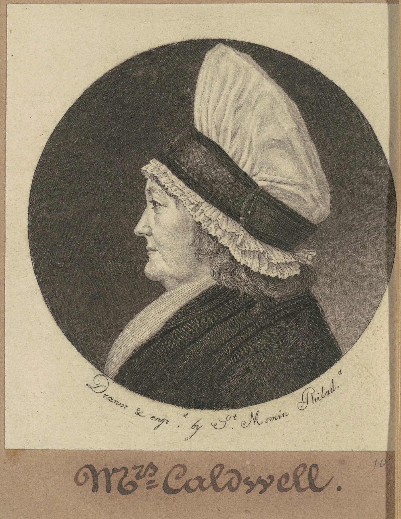 Martha Round Caldwell, detail