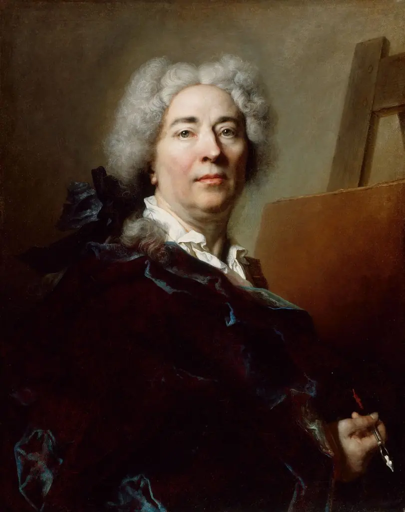 Self-Portrait, by Nicolas de Largillière, oil, 1725