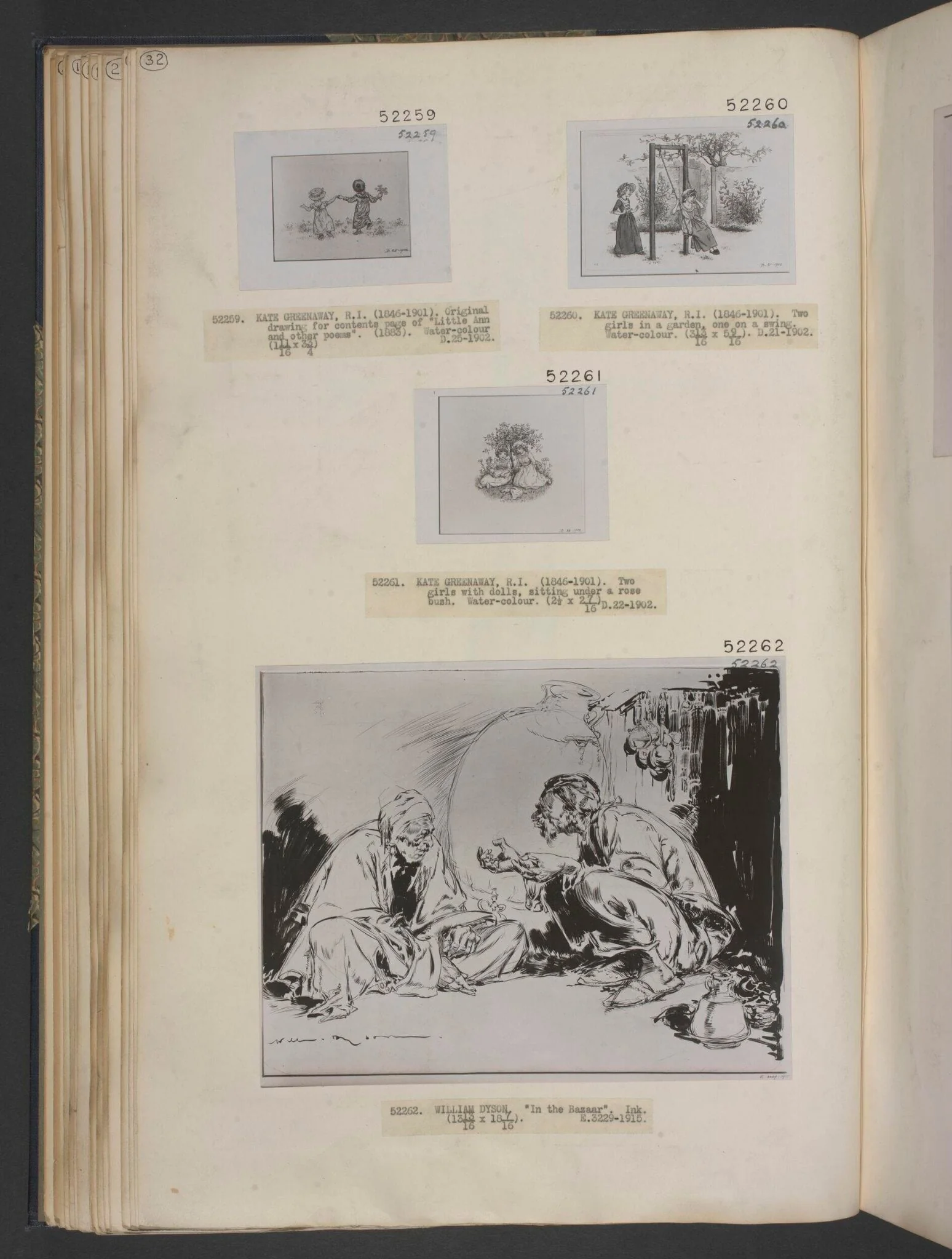 Little Ann and Other Poems, detail