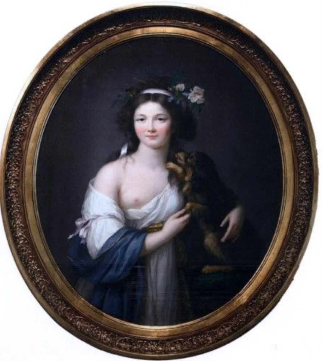 Doamna D’Aguesseau, detail