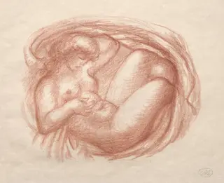 Reclining Nude, by Aristide Maillol, 1922