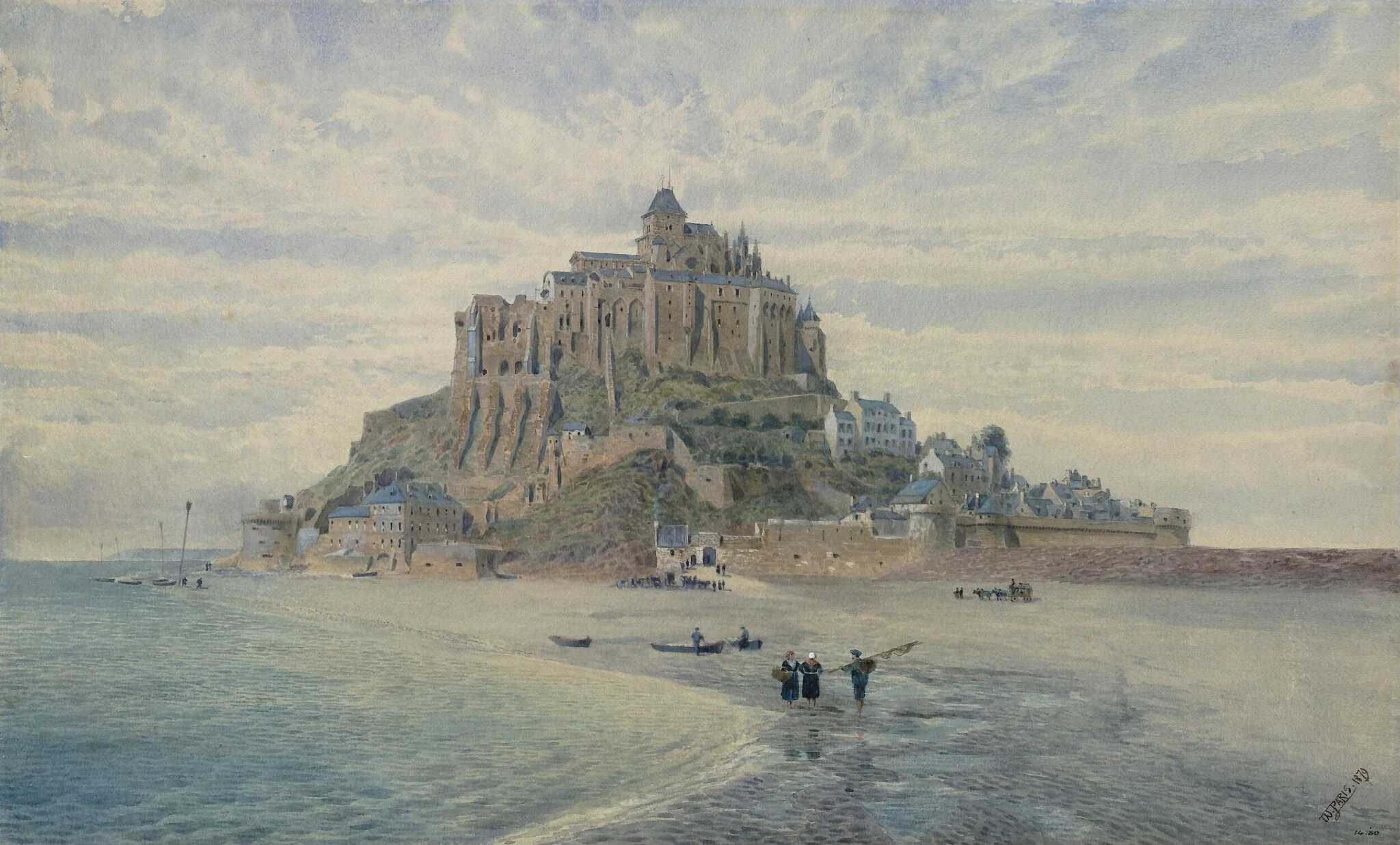 Mont St. Michel, Normandy, detail