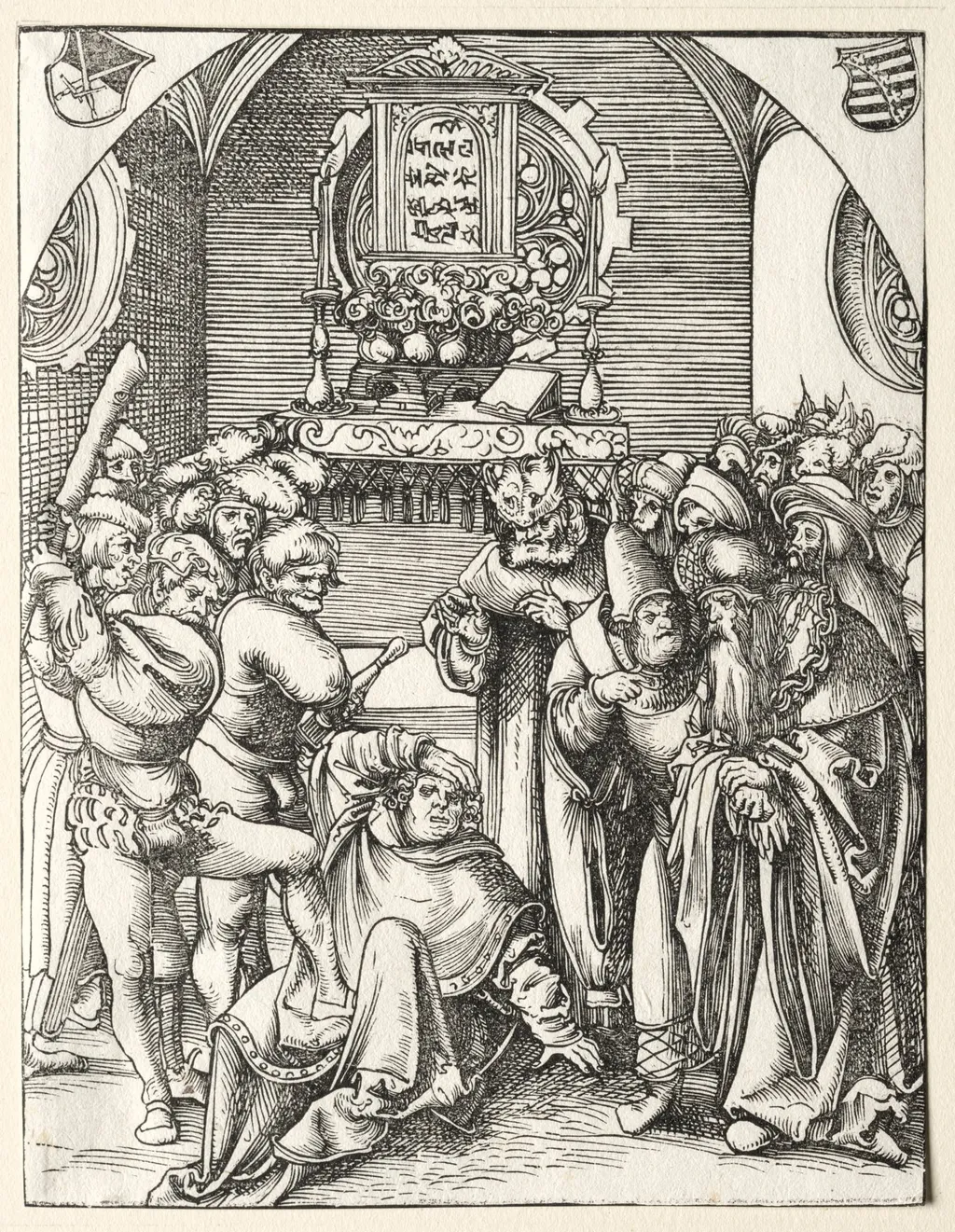 Martyrdom of St. Judas Thaddeus, by Lucas Cranach the Elder, 1522