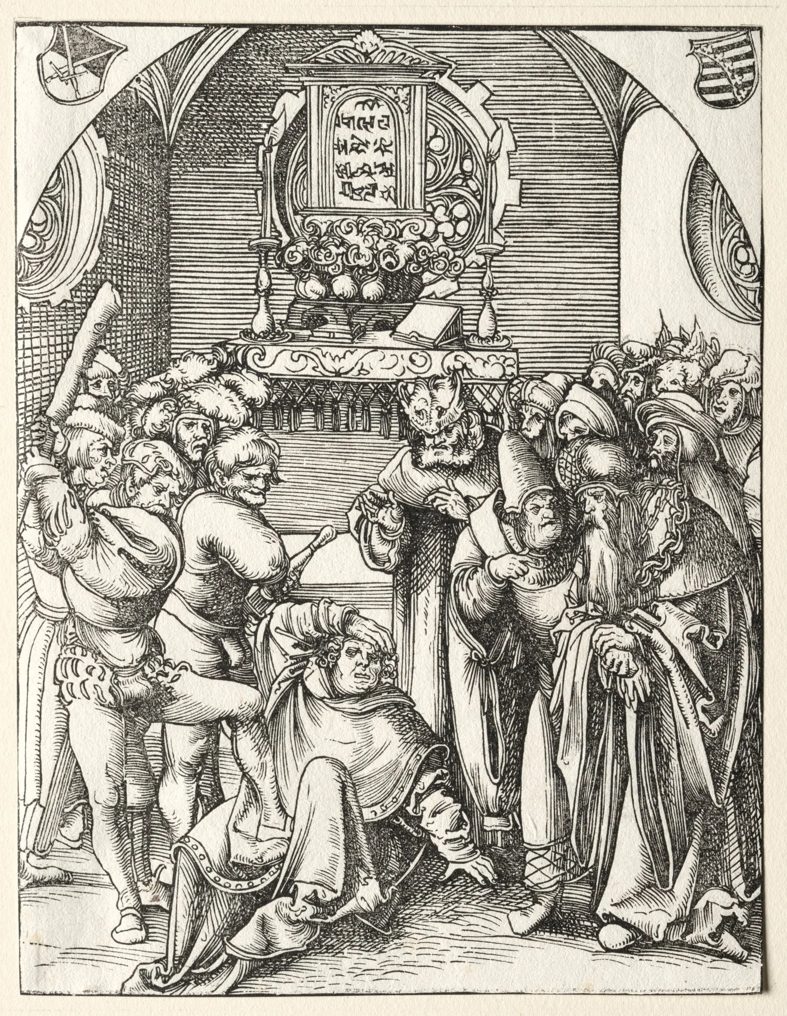 Martyrdom of St. Judas Thaddeus, detail