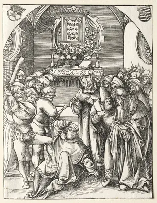 Martyrdom of St. Judas Thaddeus, by Lucas Cranach the Elder, 1522