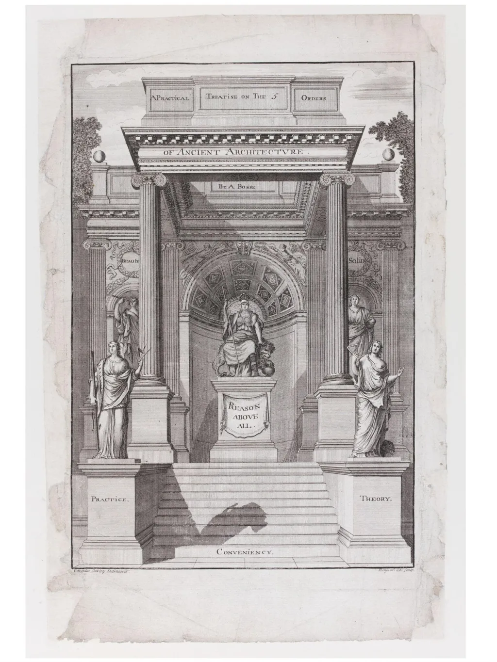 A Practical Treatise on the Five Orders of Ancient Architecture, by Benjamin Cole, 1730