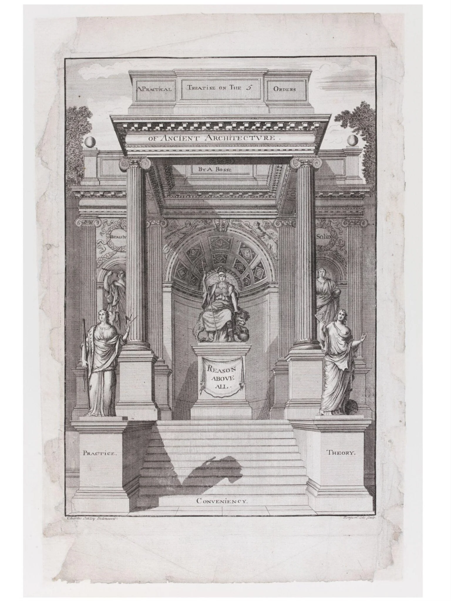 A Practical Treatise on the Five Orders of Ancient Architecture, detail