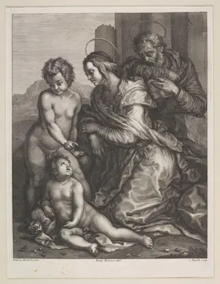 Holy Family, by Cosimo Mogalli