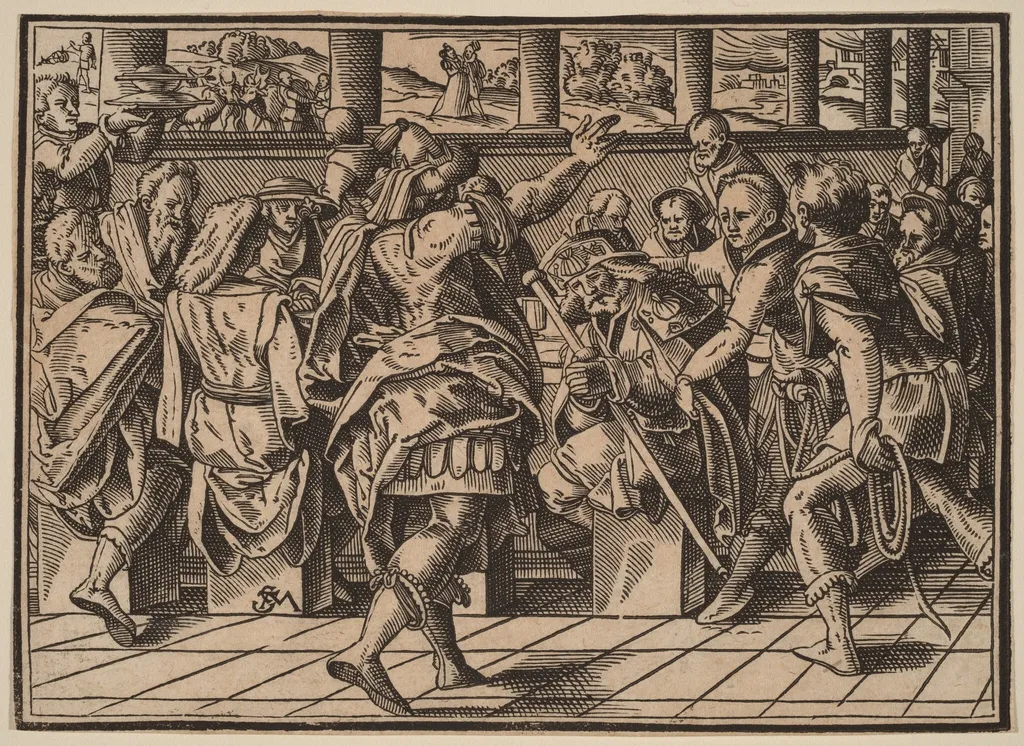 The Martyrdom of Saint James (?), by Christoph Murer, ink, 1630