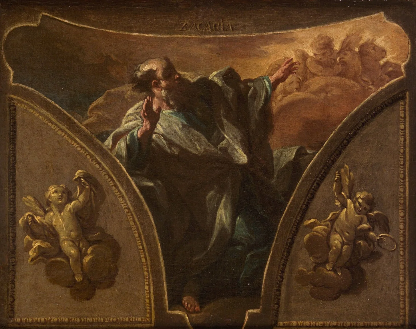 Prophet Zechariah, detail