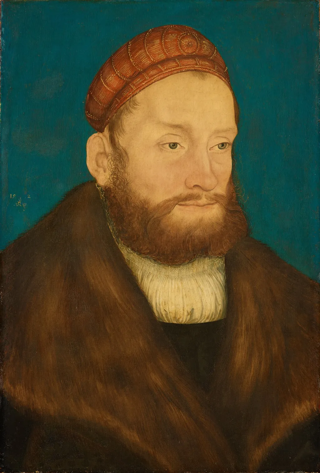 Portrait Margrave Casimir of Brandenburg-Kulmbach, by Lucas Cranach the Elder, unspecified, 1522
