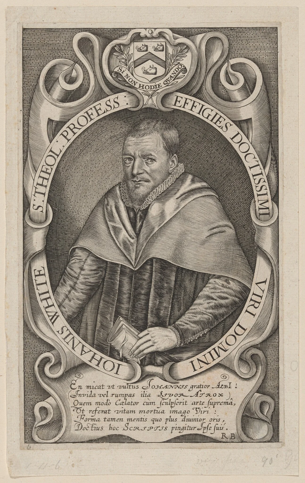 John White, D.D., Minister of Eccles, detail