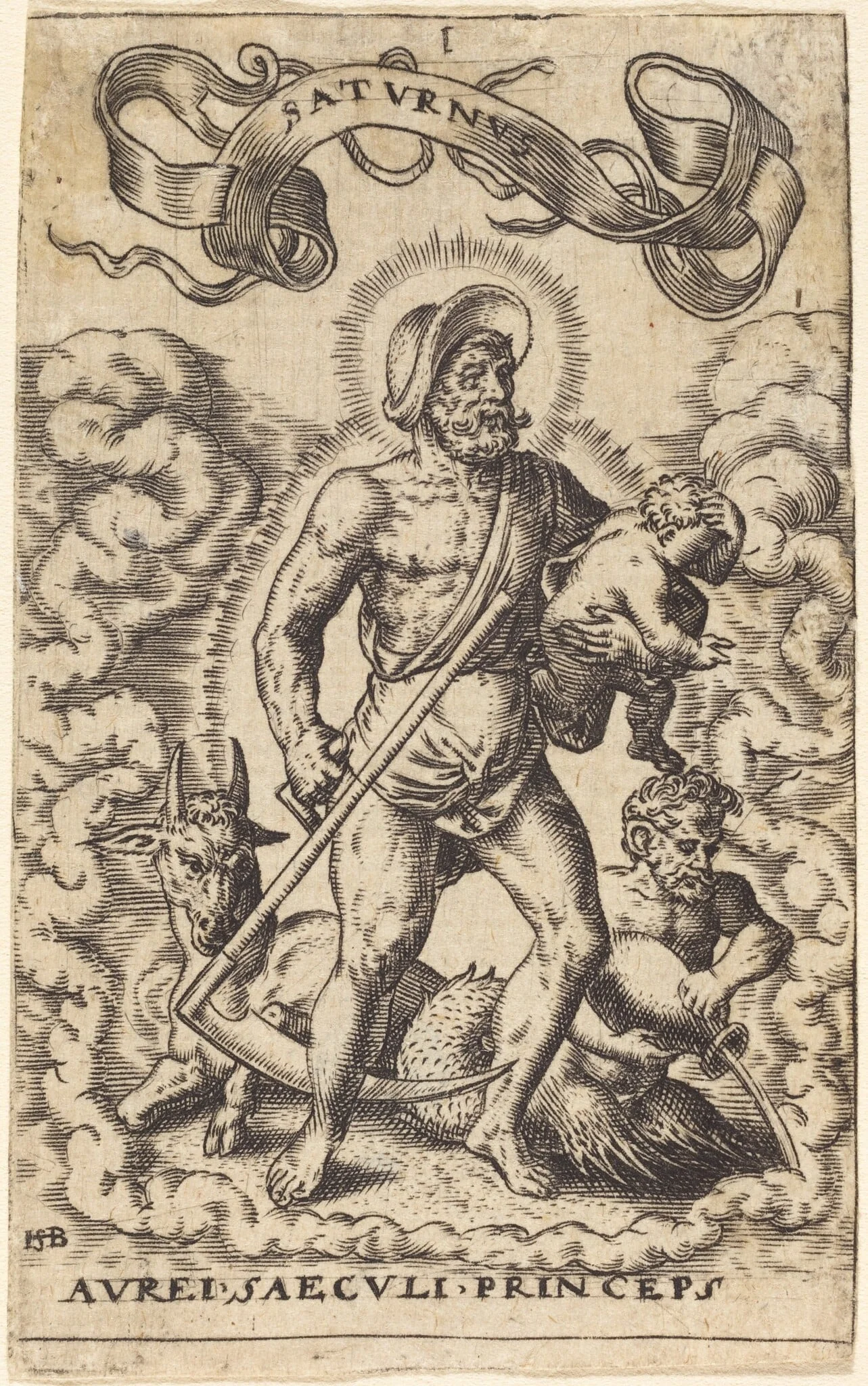 Saturn, detail