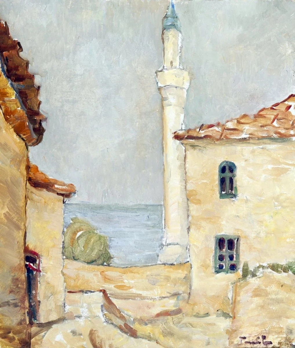 Peisaj din Balcic, detail