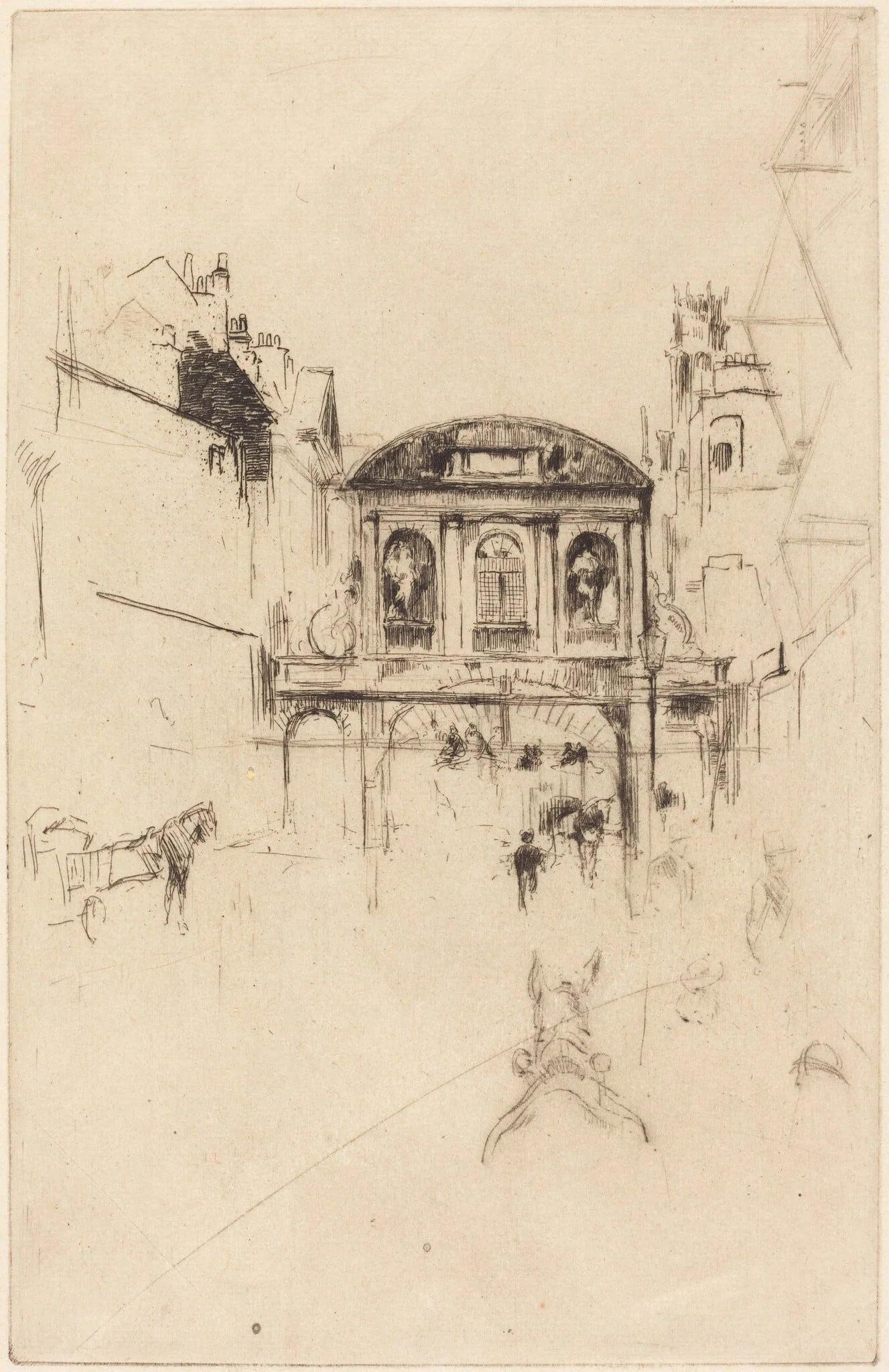 Temple Bar, detail