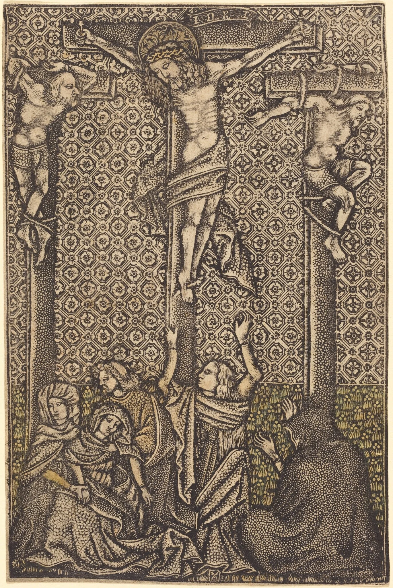 The Crucifixion, detail