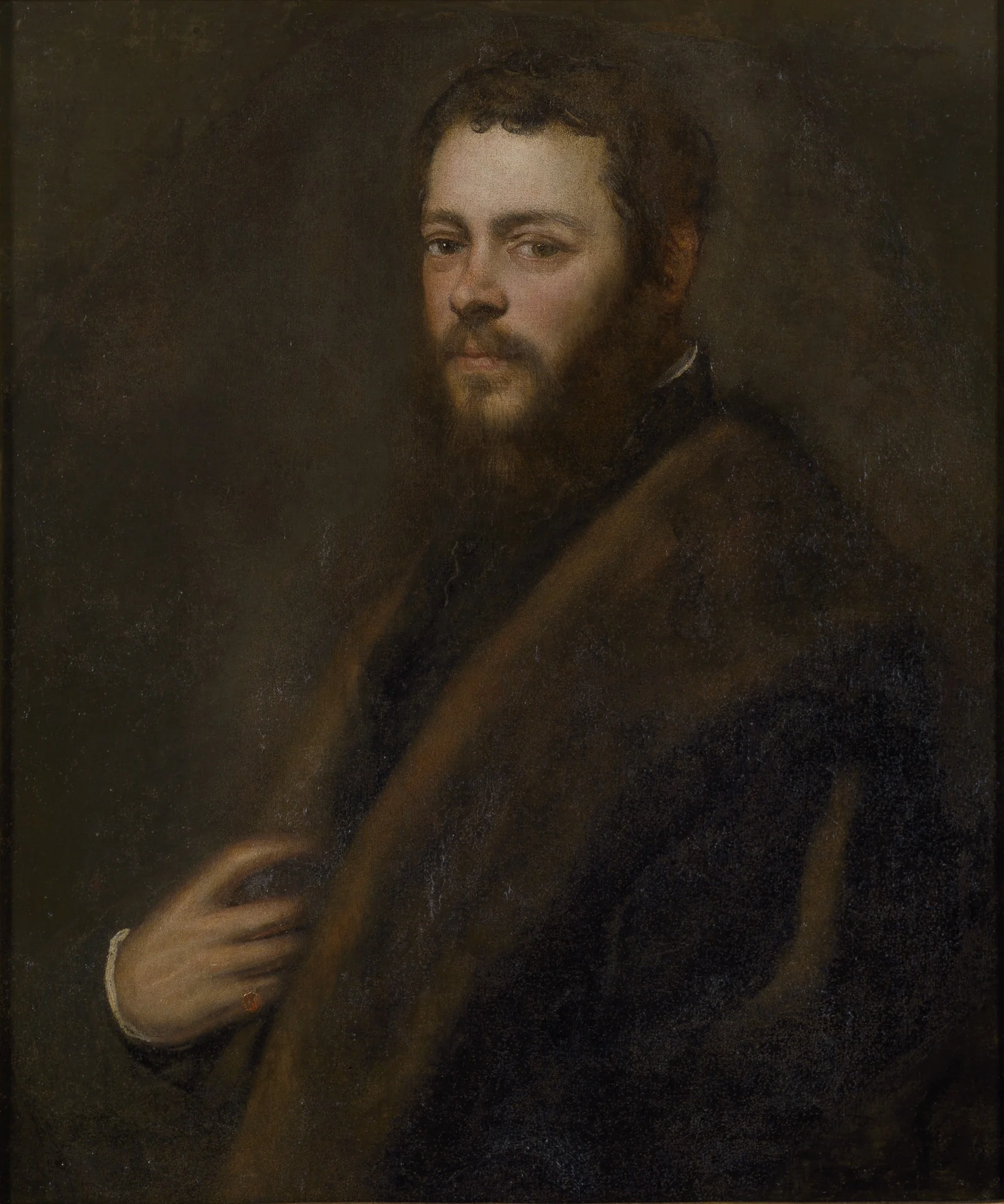 A Venetian Patrician, detail