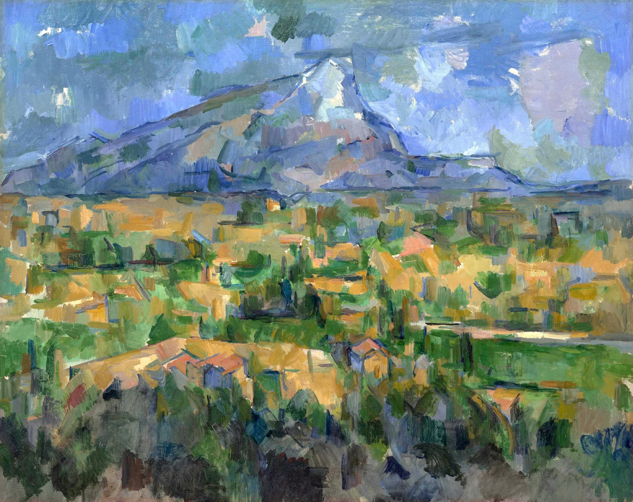 Mont Sainte-Victoire, detail