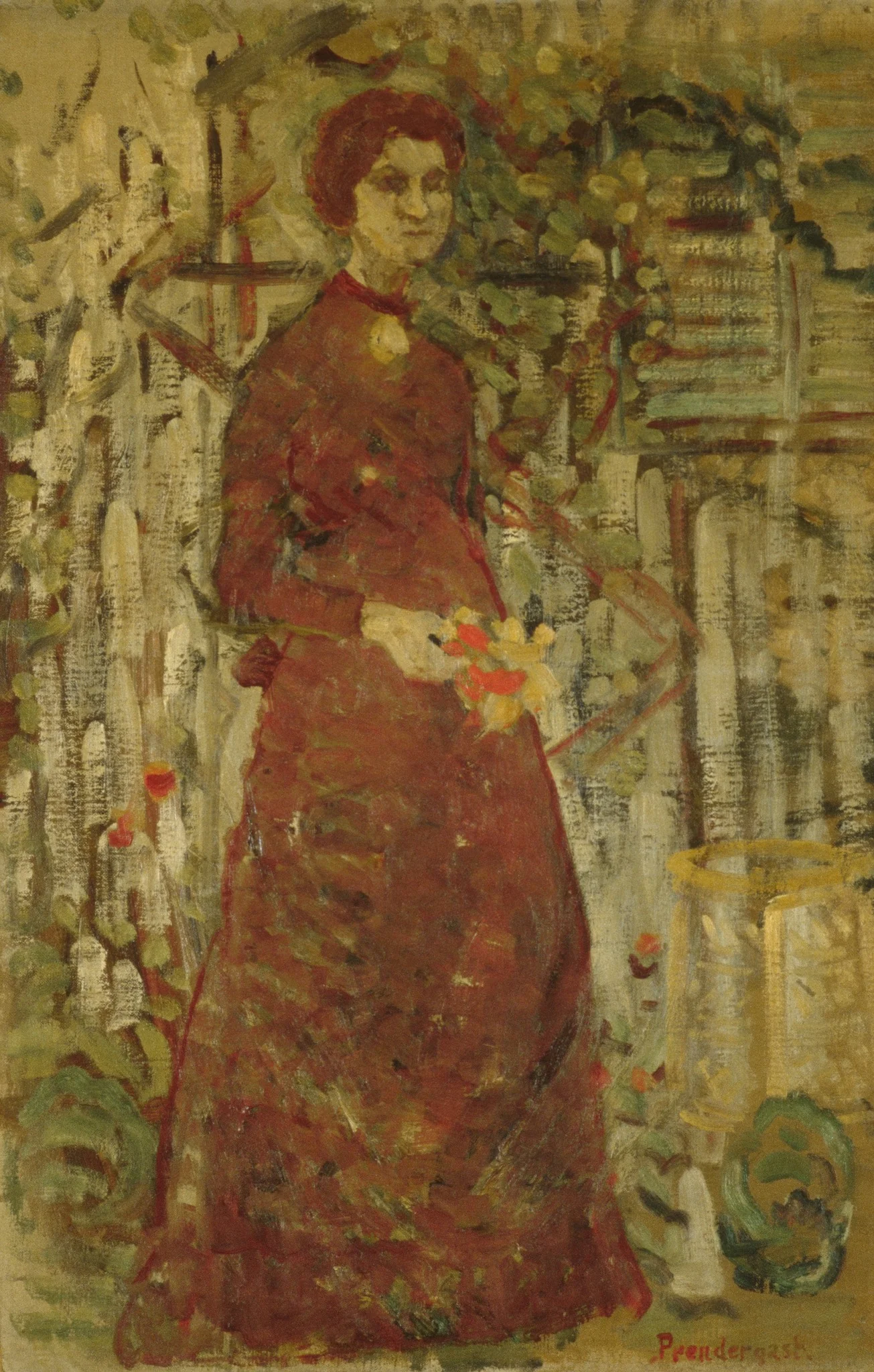 Annie Sargent Jewett, detail
