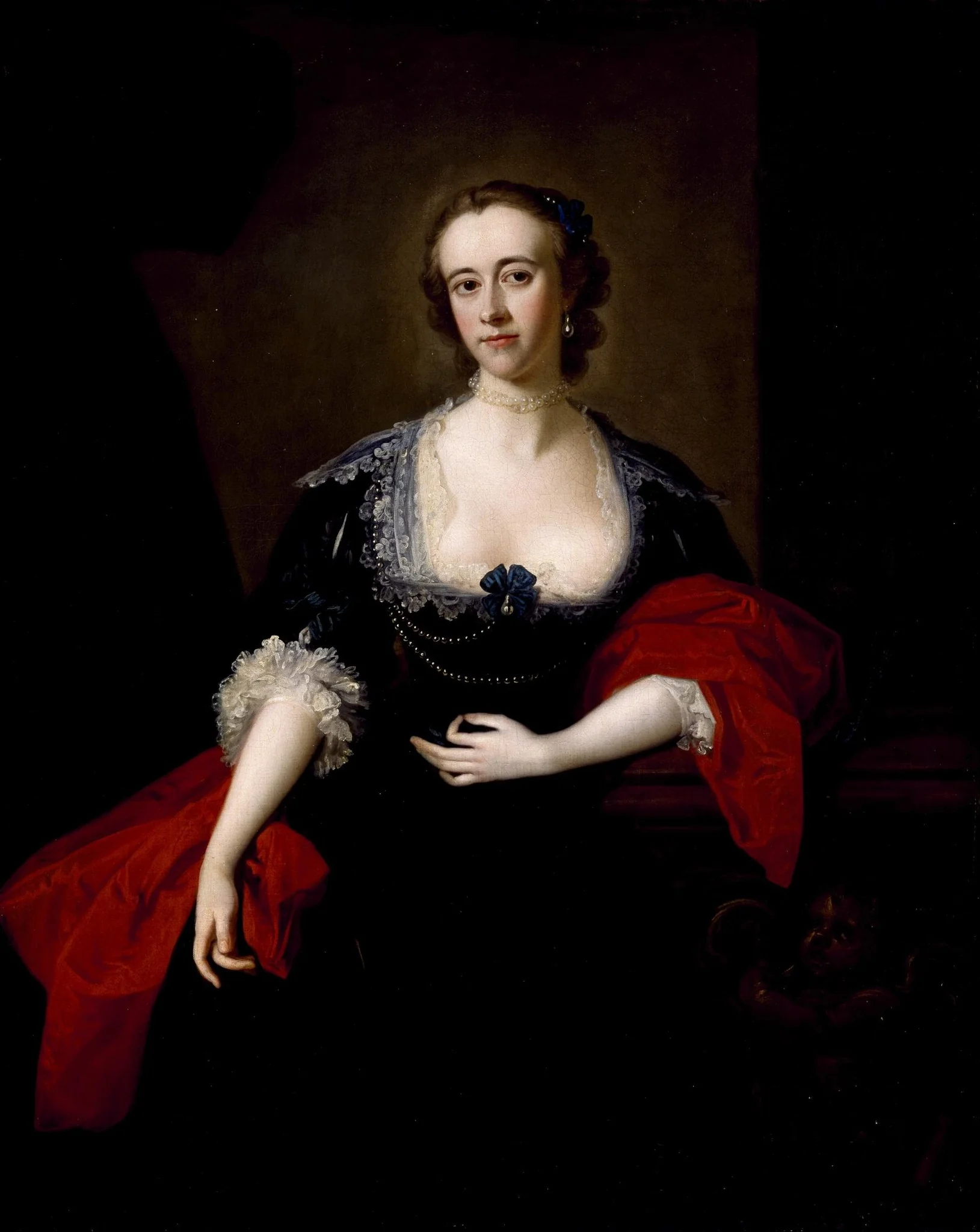 Miss Alicia Macartney, detail