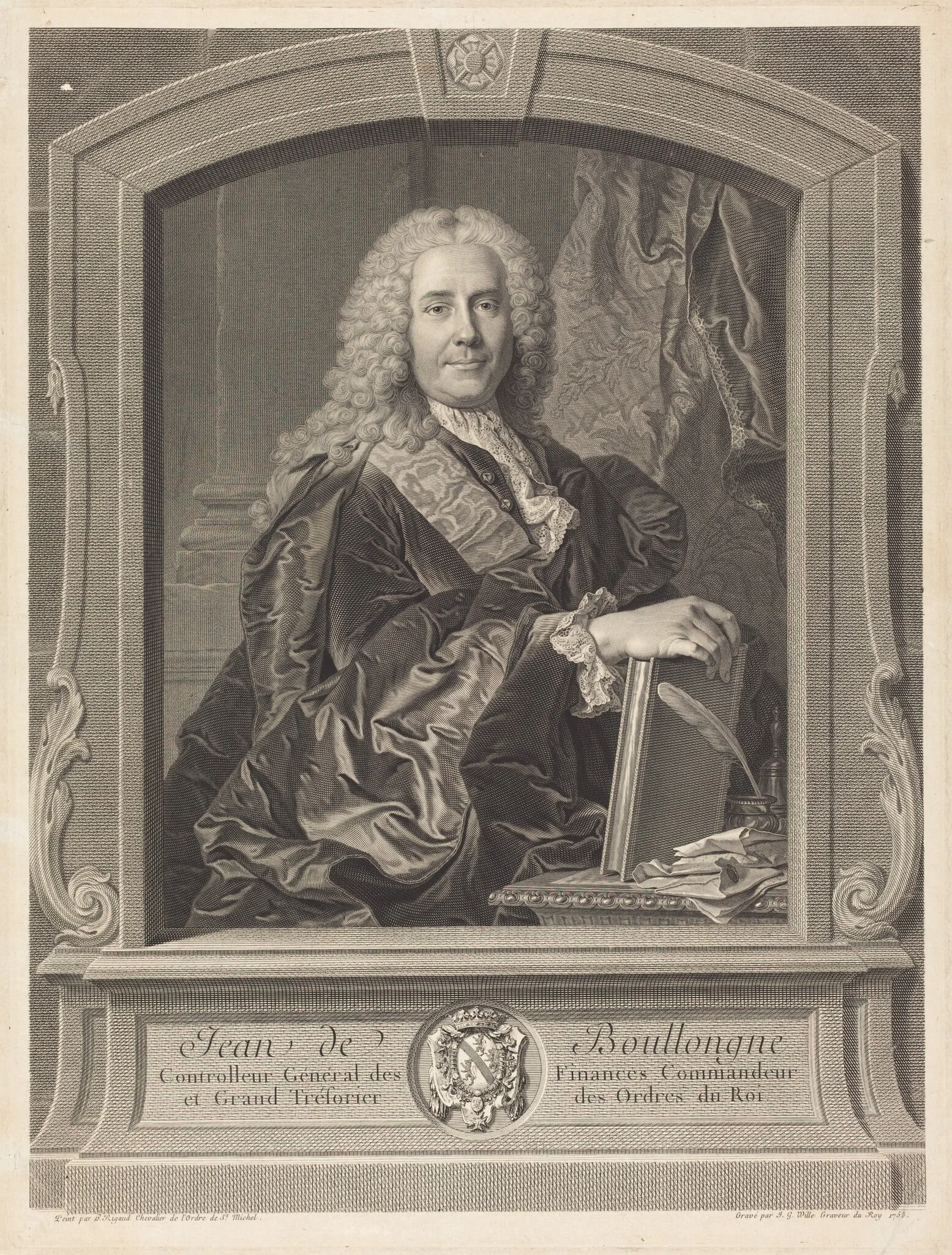 Jean de Boullongne, detail