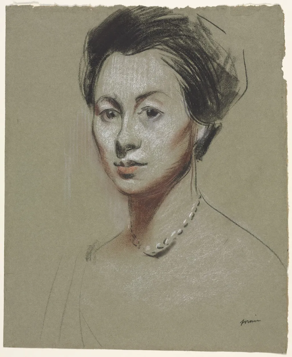 Ava Mendelsohn, by Jean-Louis Forain, 1892