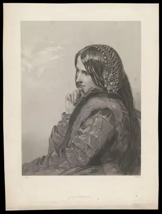 H Beard Print Collection, by Augustus Leopold Egg, 1850