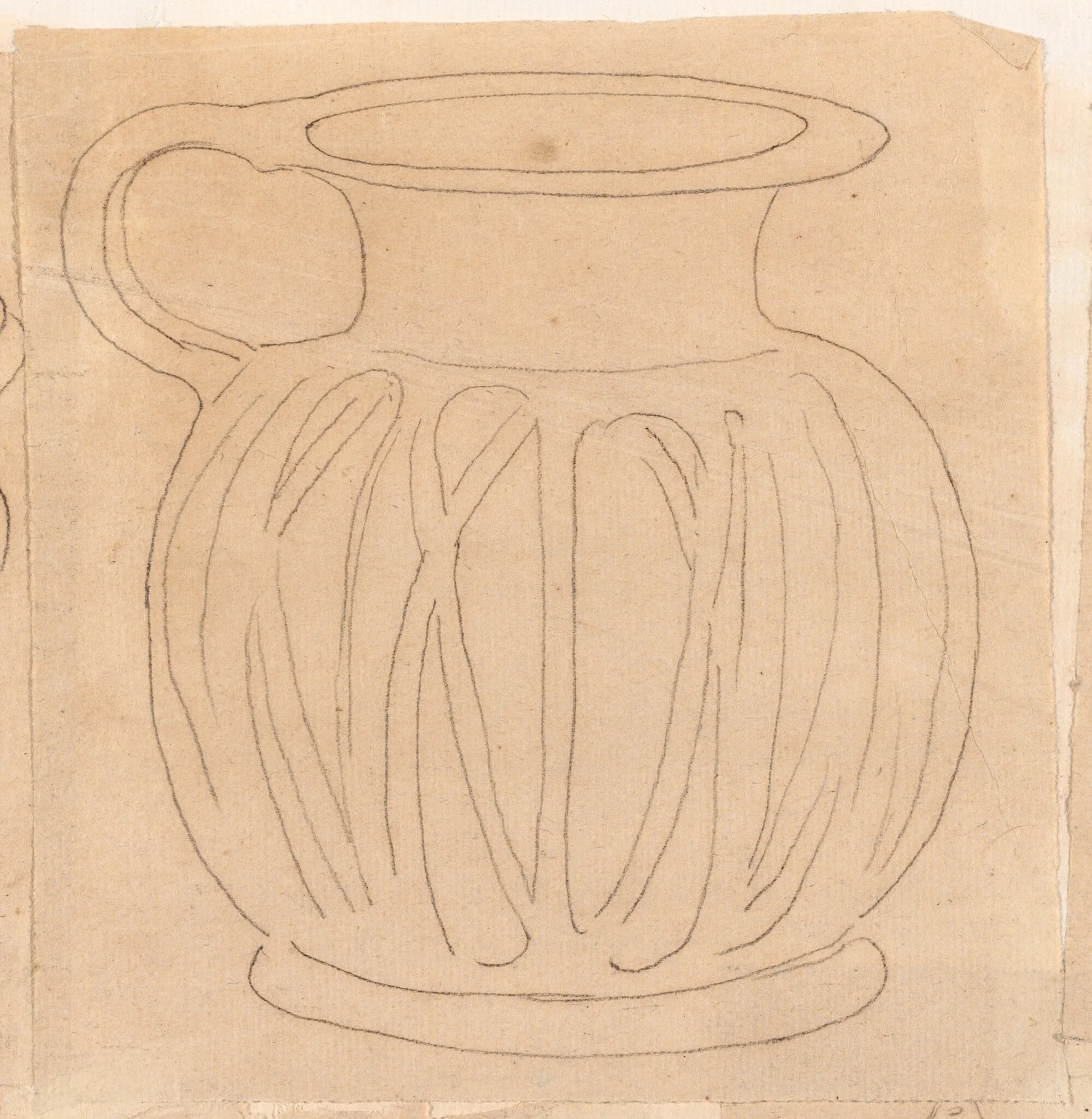 Round Pitcher, detail