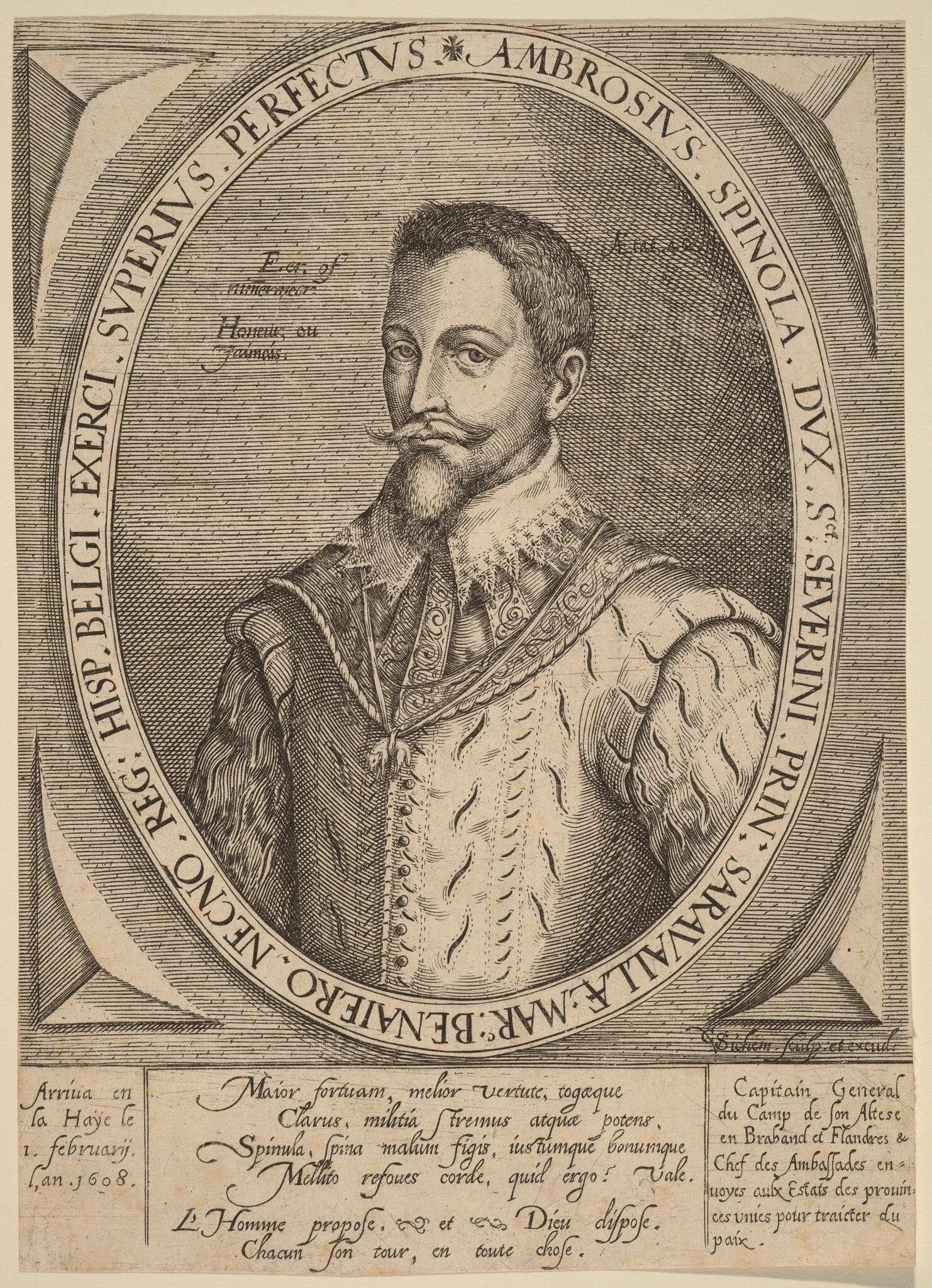 Ambrosius Spinola, detail