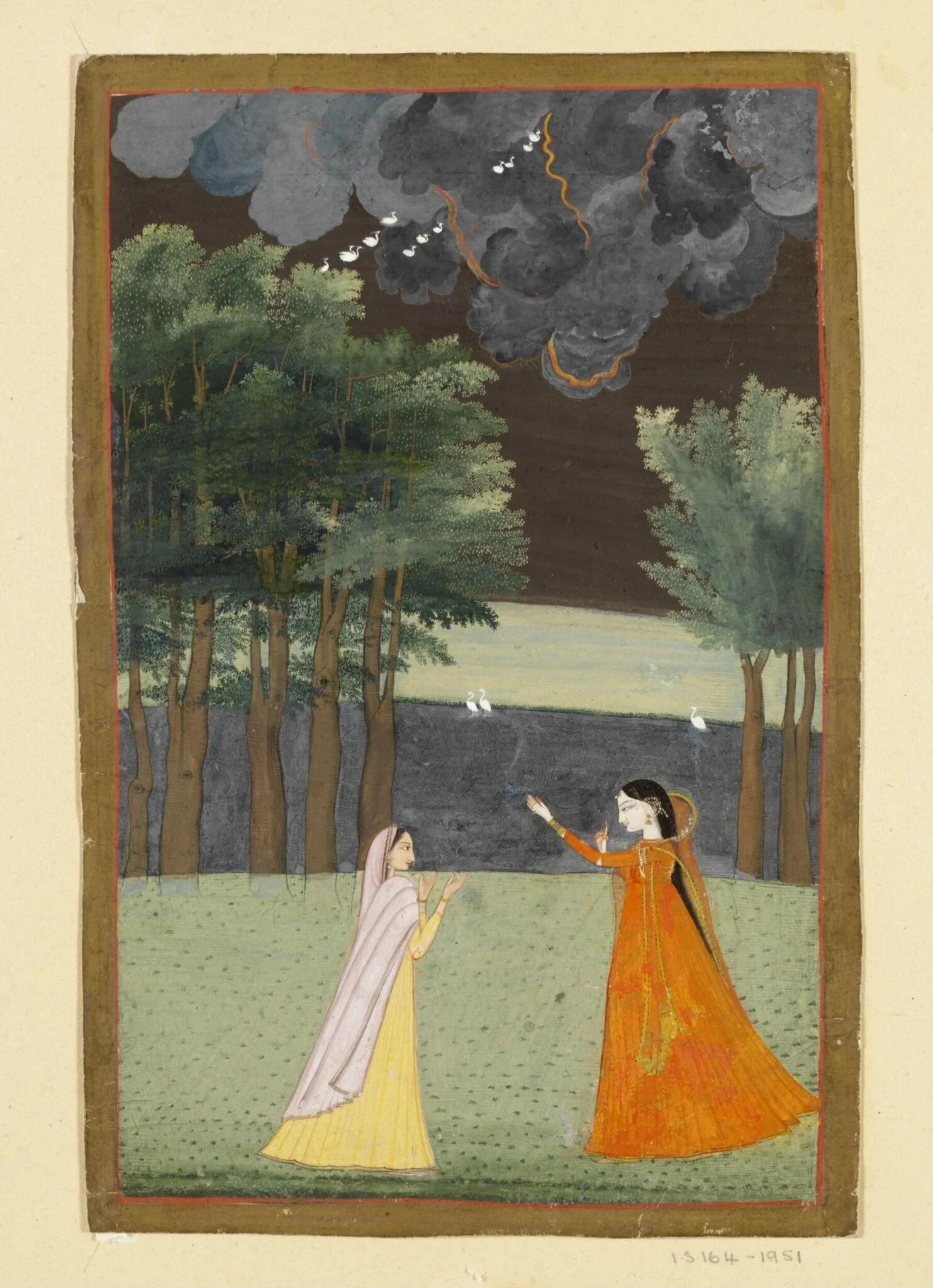 Radha, detail
