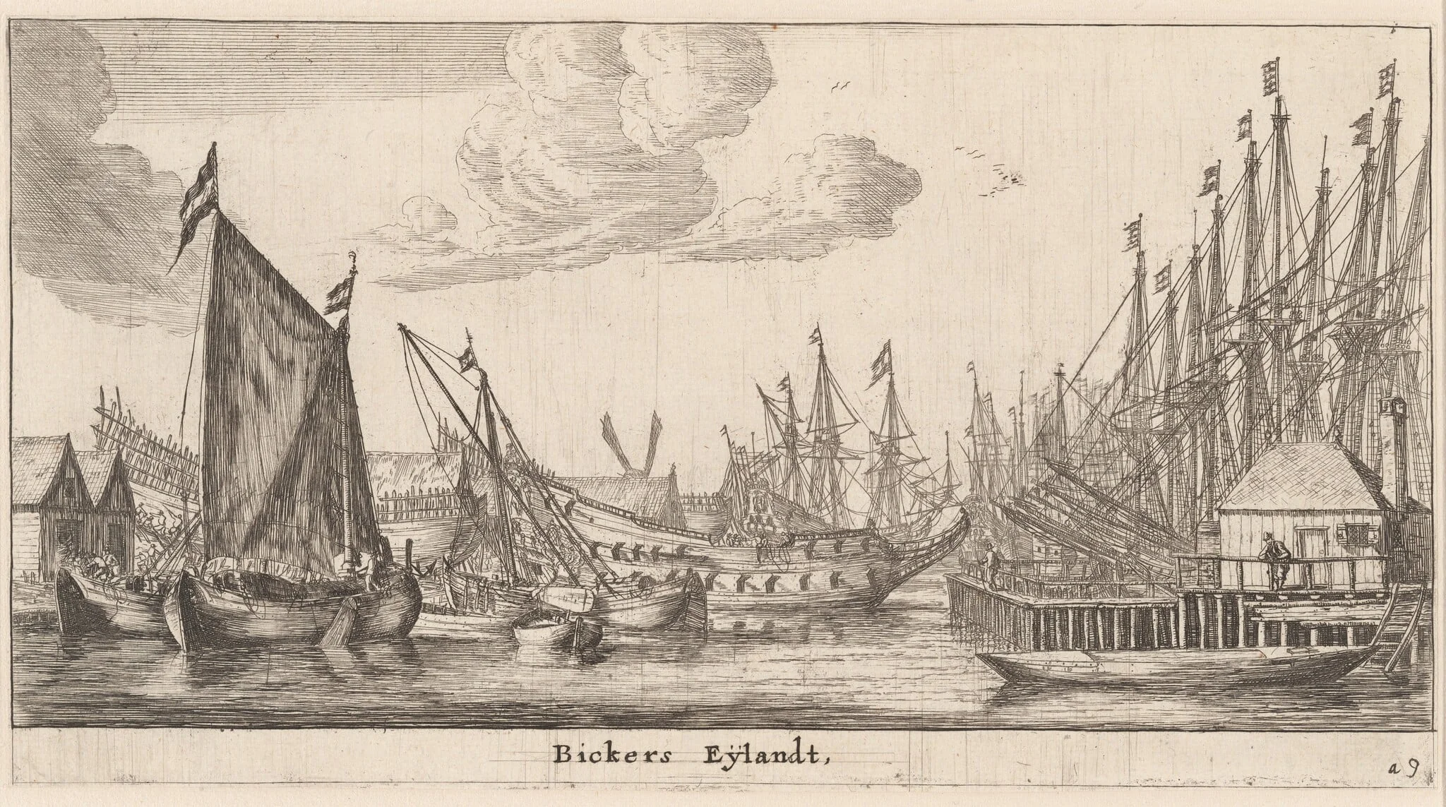 Bicker's Island, Amsterdam, detail