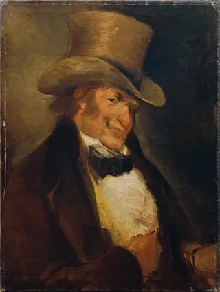 Selbstbildnis, by Francisco de Goya, oil