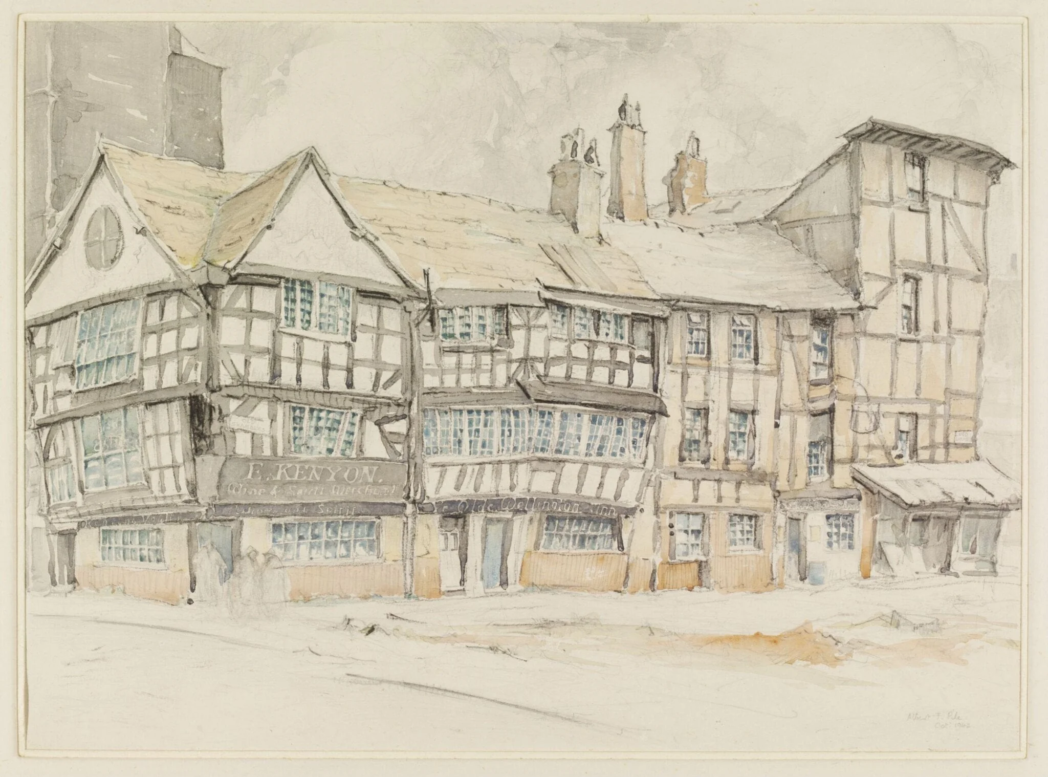 The Old Shambles, Manchester, Lancashire, detail