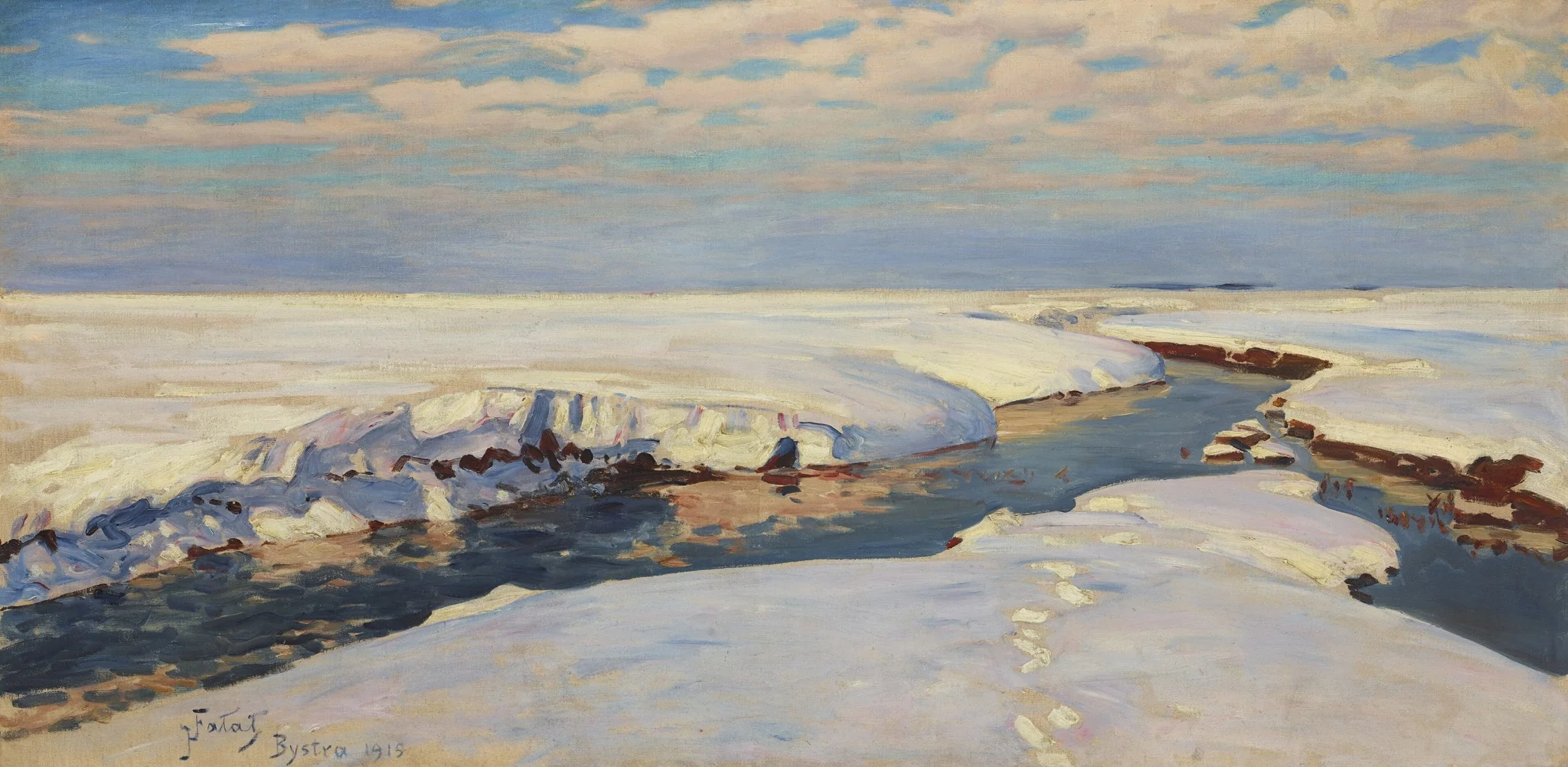 Winter Landscape, detail