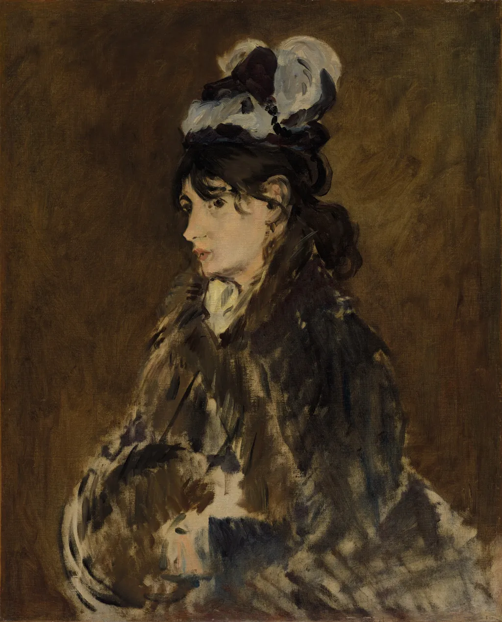 Berthe Morisot, by Edouard Manet, unspecified, 1869