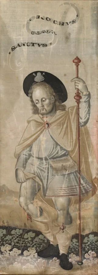 Saint Roch, detail