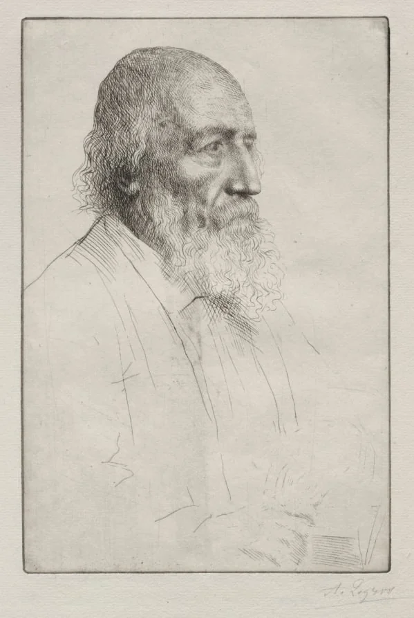 Alfred Lord Tennyson, detail