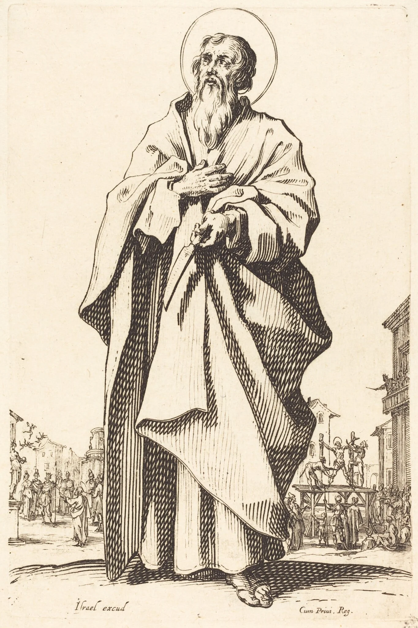 Saint Bartholomew, detail