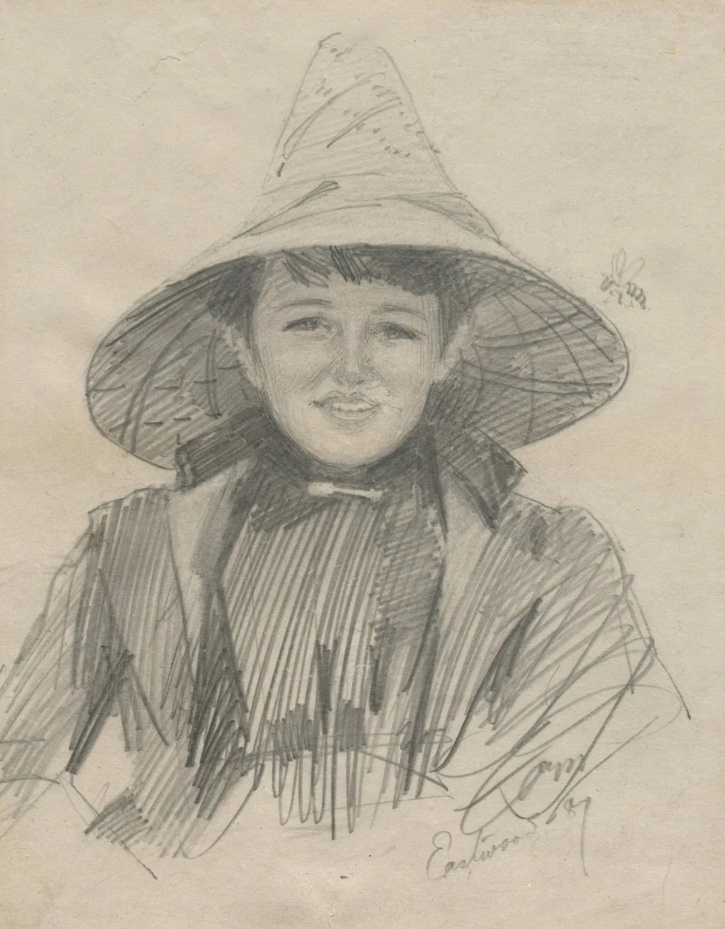Ada Lymon (Woman in a Large Hat), by Anders Zorn, 1887