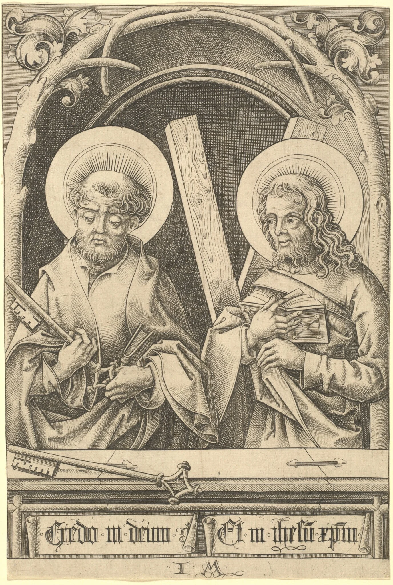 Saints Peter and Andrew, detail
