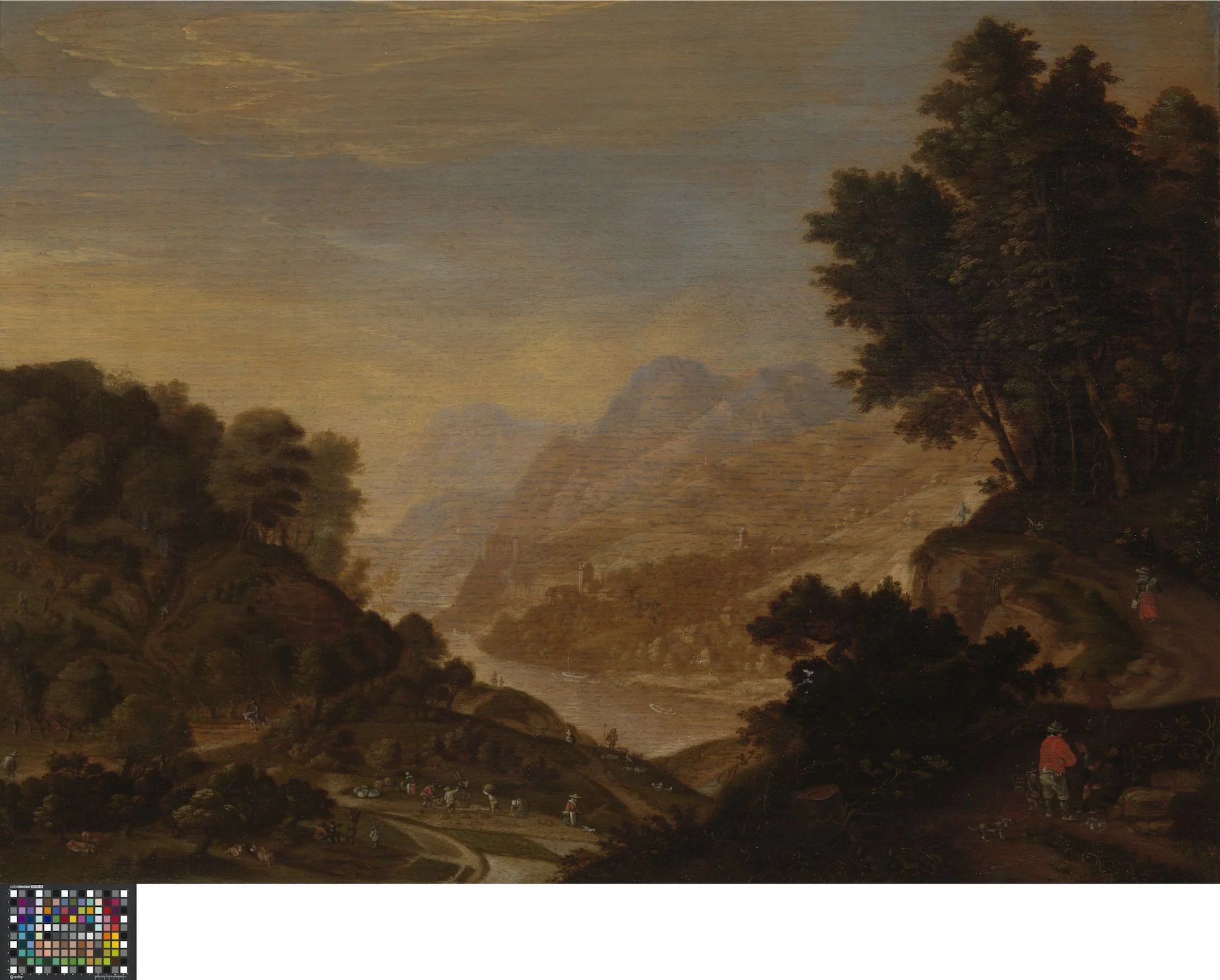 Landschap, detail