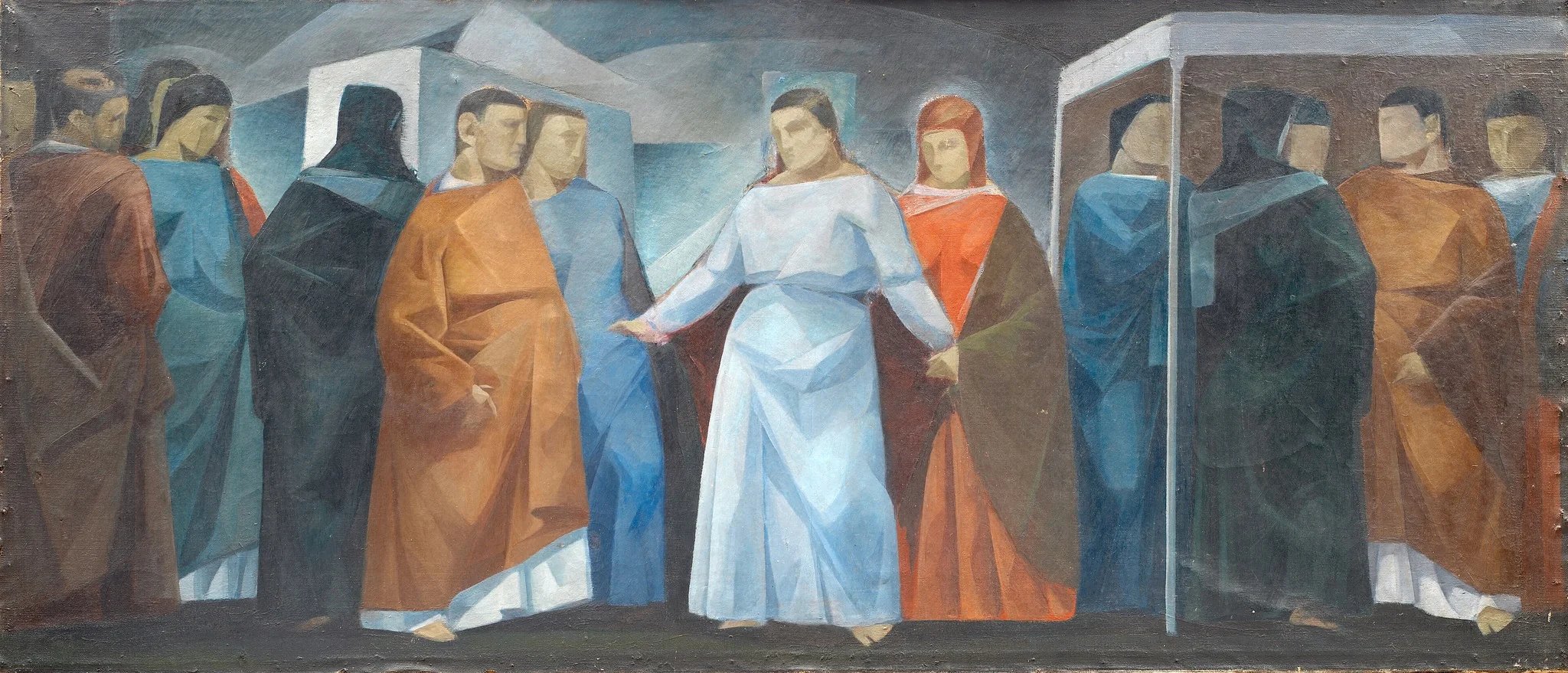 The Heavenly Wedding. Emmanuel Sweborg: Amore Conjugiali, detail