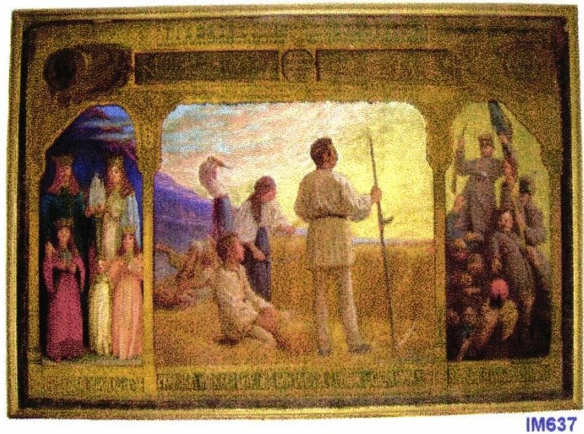 Triptic, detail