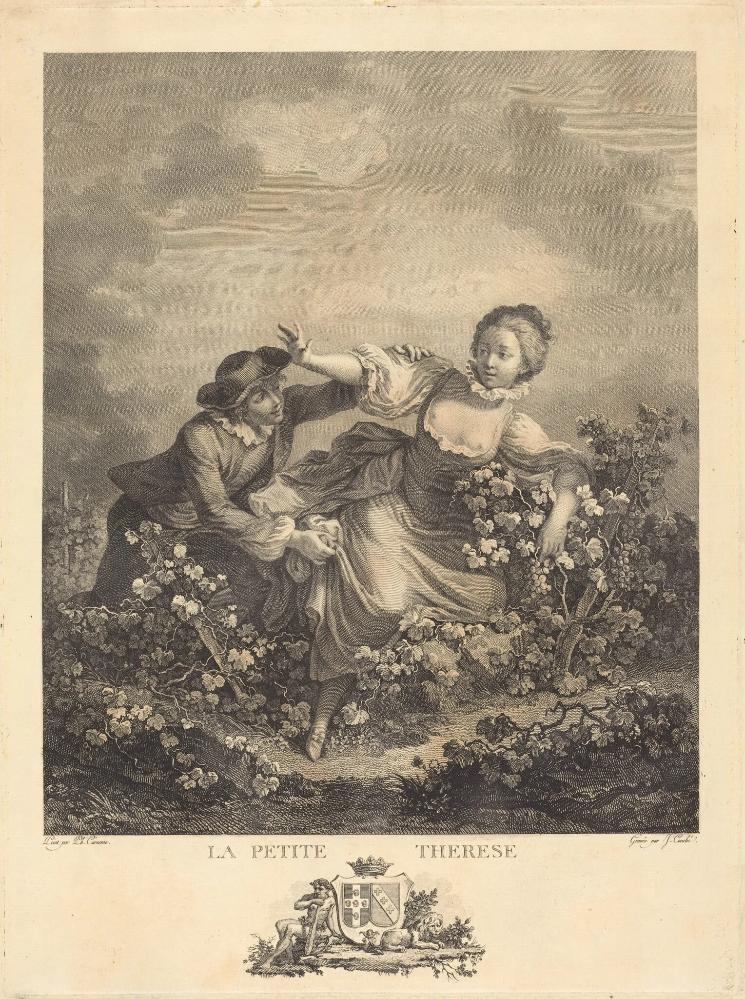 La Petite Thérèse, detail