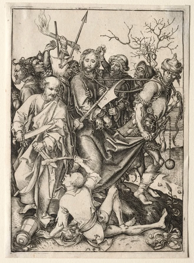 The Passion: Christ Taken Captive, detail